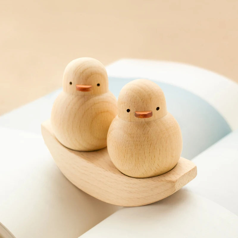 Wooden Duck Duo