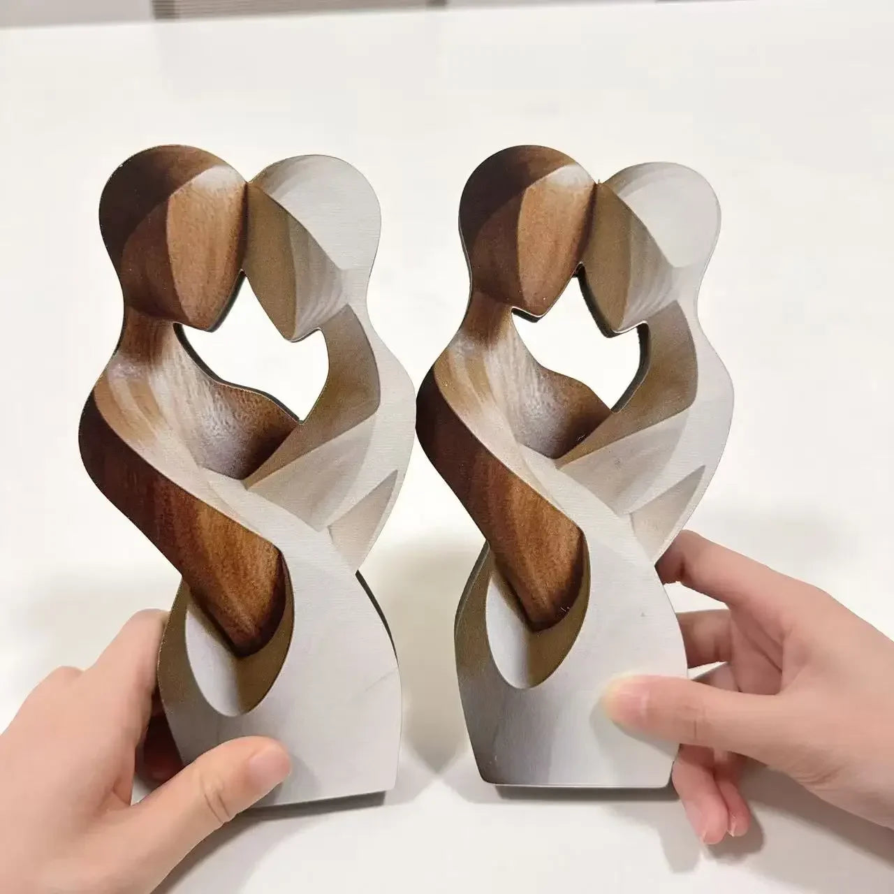 Flat Wood Couple