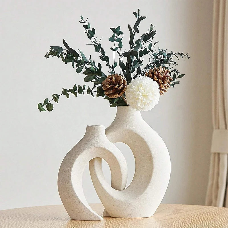 European Vase Duo