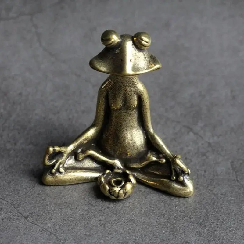 Copper Zen Frog