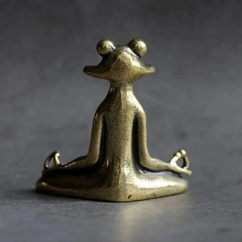 Copper Zen Frog