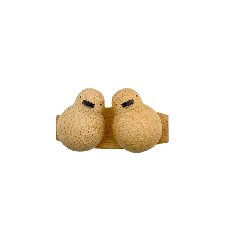 Wooden Duck Duo
